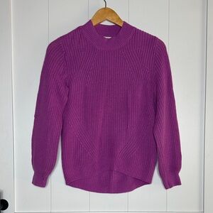 Old Navy Women's Purple Crew Neck Sweater